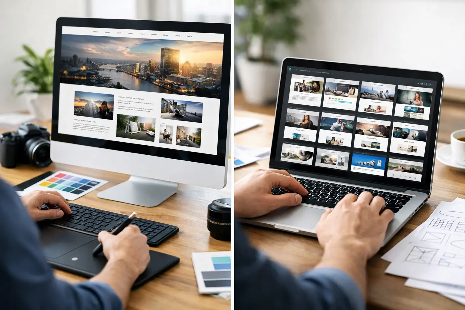 Custom Websites Versus Templates for Business