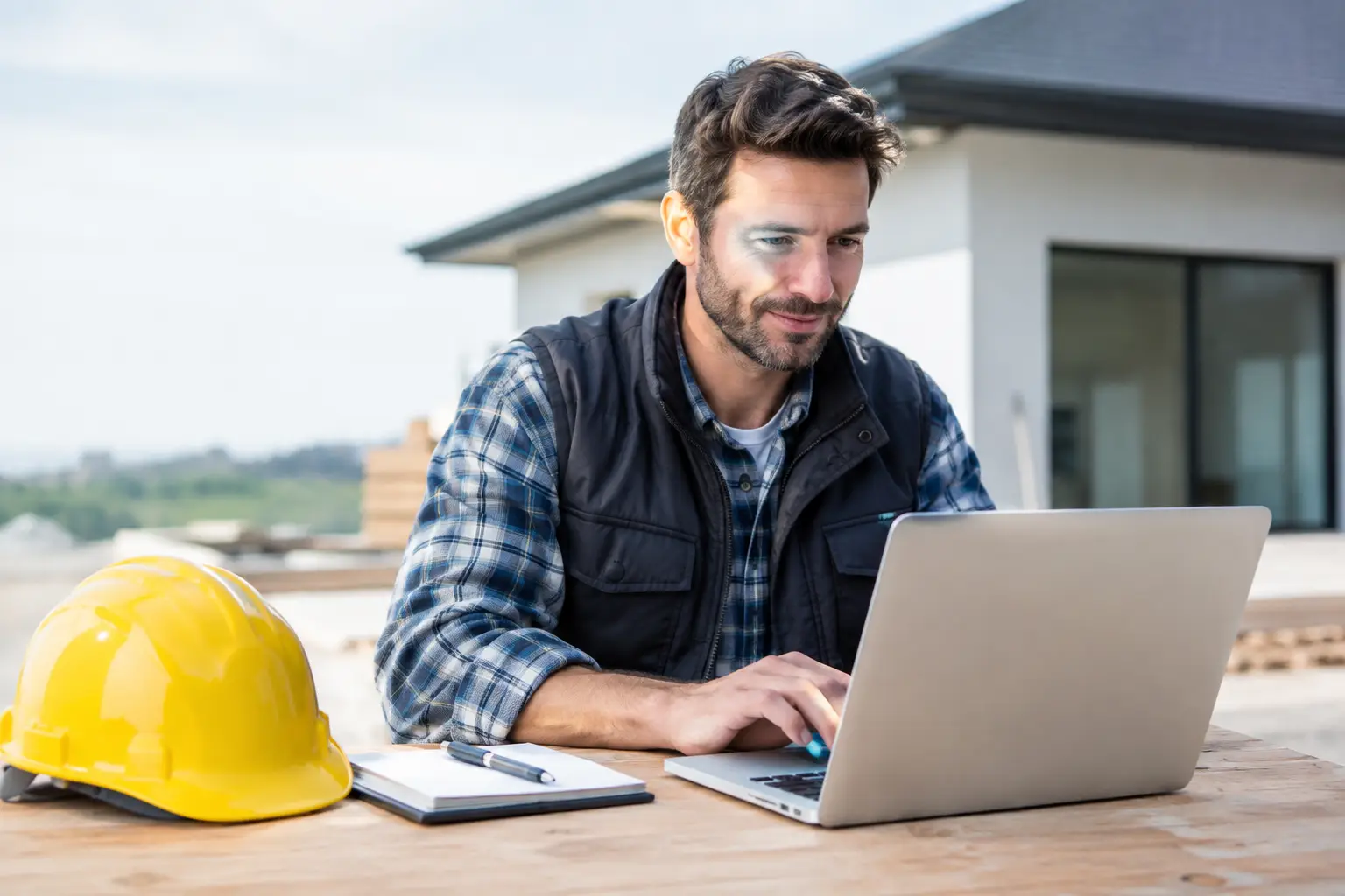 Contractor Website Lead Generation Example