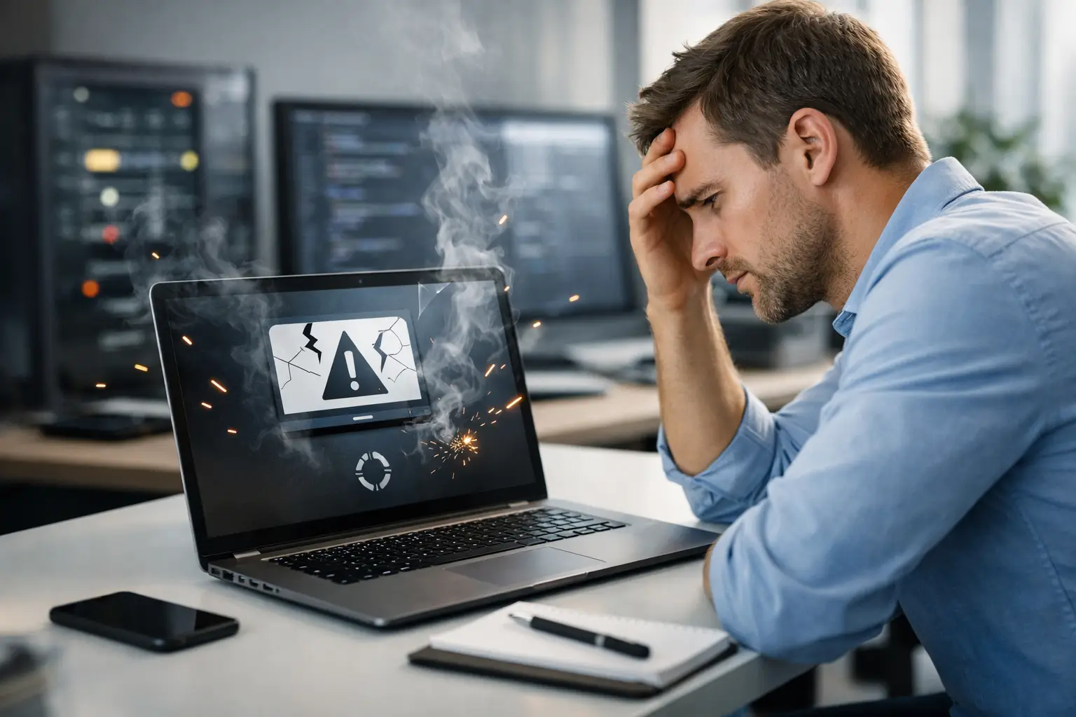 Why Does My Website Crash? Causes and Fixes